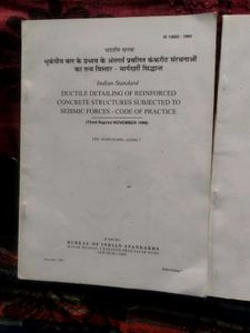 Indian Standard Books for Civil engineering