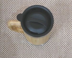 Bamboo Mug, Heat &amp; Cold Resistant Insulated Mug