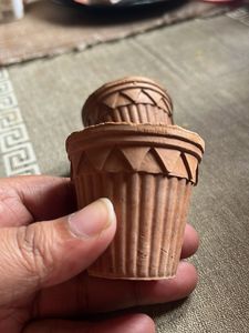 Set of 2 Terracotta Cups