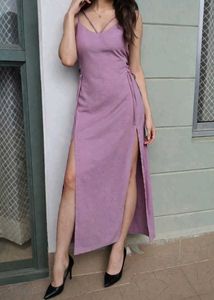 Beautiful Lilac Midi Dress ( for prom)