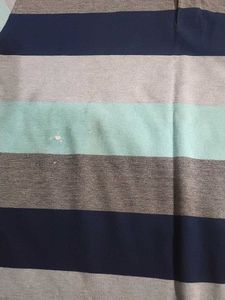 Striped Men's Polo T-Shirt
