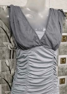 Stylish Ruched Bodycon Dress