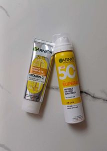 Garnier Bright Complete Serum Cleanser+ Sunscreen