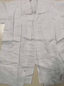 Chemistry lab coat,White  coat Sh