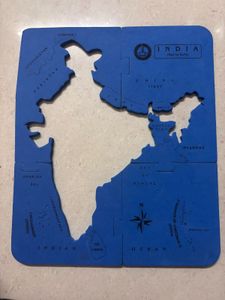 Educational India Map Puzzle