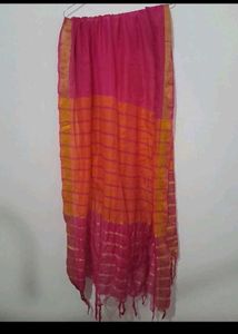Elegant Plum Palazzo Pants with Gold Border