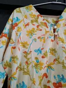 Co-Ord Set In Foral Print