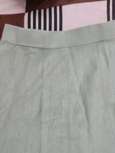 Flowy Mint Green Skirt