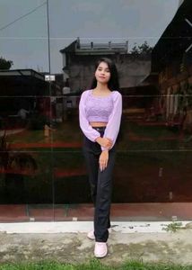 Desh premium quality lavender top for you 💖