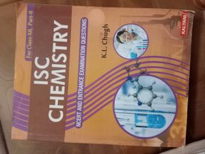 ISC Chemistry Books for Class XII volume 2