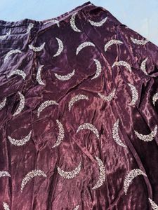 Brown Bow Moon Lehenga Choli Set