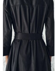 ZW Collection Poplin Shirt Dress