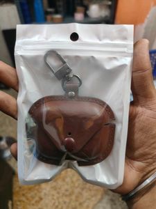 Premium Leather Protective Pouch Case for AirPods