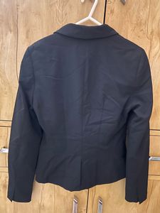 Classic Black Single-Button Blazer
