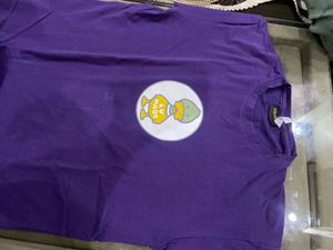 Purple Graphic T-Shirt