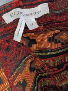 Multicolor Casual Mini Skirt (Women)