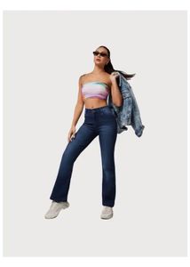 Flared Denim Jeans