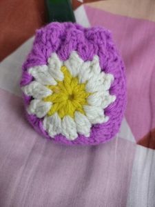 Handmade Crochet Pouch Airpods/ Earpods Case