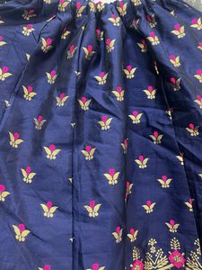 Beautiful Navy Blue Lehenga Skirt
