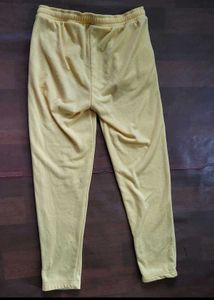 Comfortable Yellow Jogger Pants