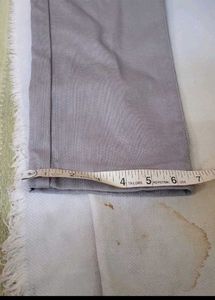 Men's Stretchable Grey Trousers (one time wear)