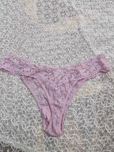Lace Thong Panties (Set of 2)