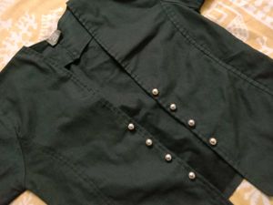 Dark black Ethnic Jacket