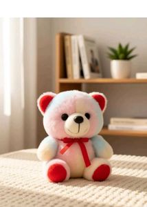 Adorable Rainbow Teddy Bear Plush Toy