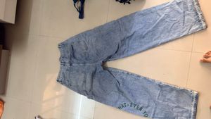Light Wash Wide Leg Jeans