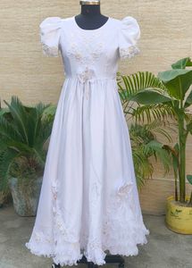 Elegant White  Gown