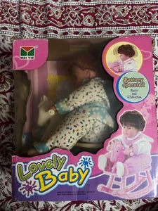 Lovely Baby Rocking Horse Doll