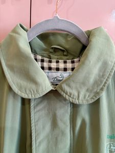 Light Green Trench Jacket