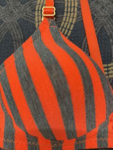 Stripe Bra