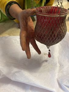 Red Candle Lamp