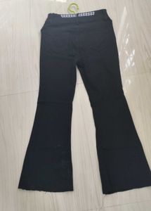 Black Flare Jeans
