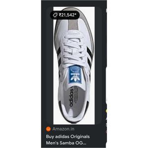 Adidas Samba OG Men's White Sneakers