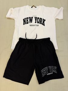 New York T-Shirt and Shorts Set