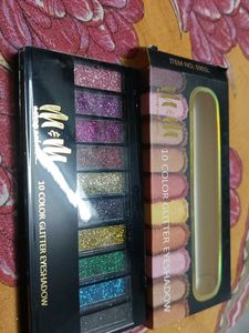 10 Color Glitter Eyeshadow Palette