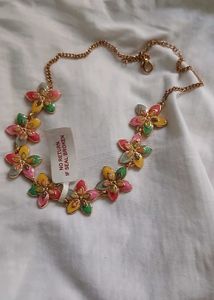 Summer Flower Charm Necklace