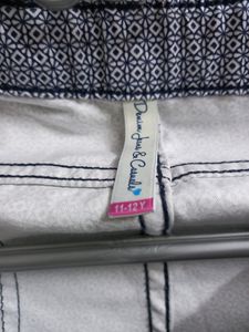 Printed Capri For Girls