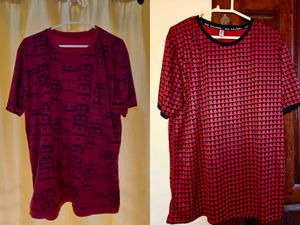 Pack of 2 Men's Graphic Print T-Shirts