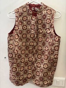 Fab India Cotton Nehru Jacket