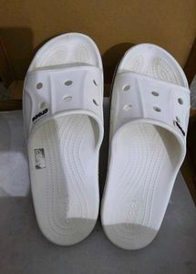 ✨️Original White Crocs Slides✨️