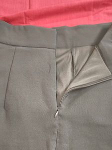 Stylish Grey Pencil Skirt