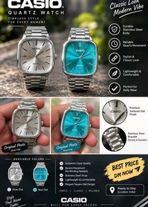 Casio Quartz Watch - Classic & Stylish