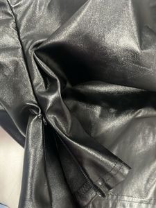 leather tube top