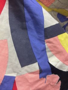 Colorful Abstract Print Shorts