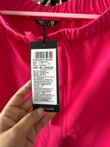 Fuchsia Top and Trousers Set