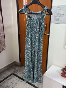 Green Floral Dress