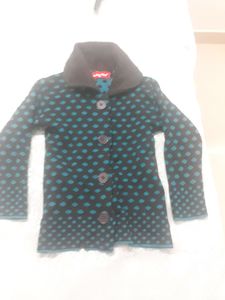 Front Open Sweater For 3 To 5 Year Girl
